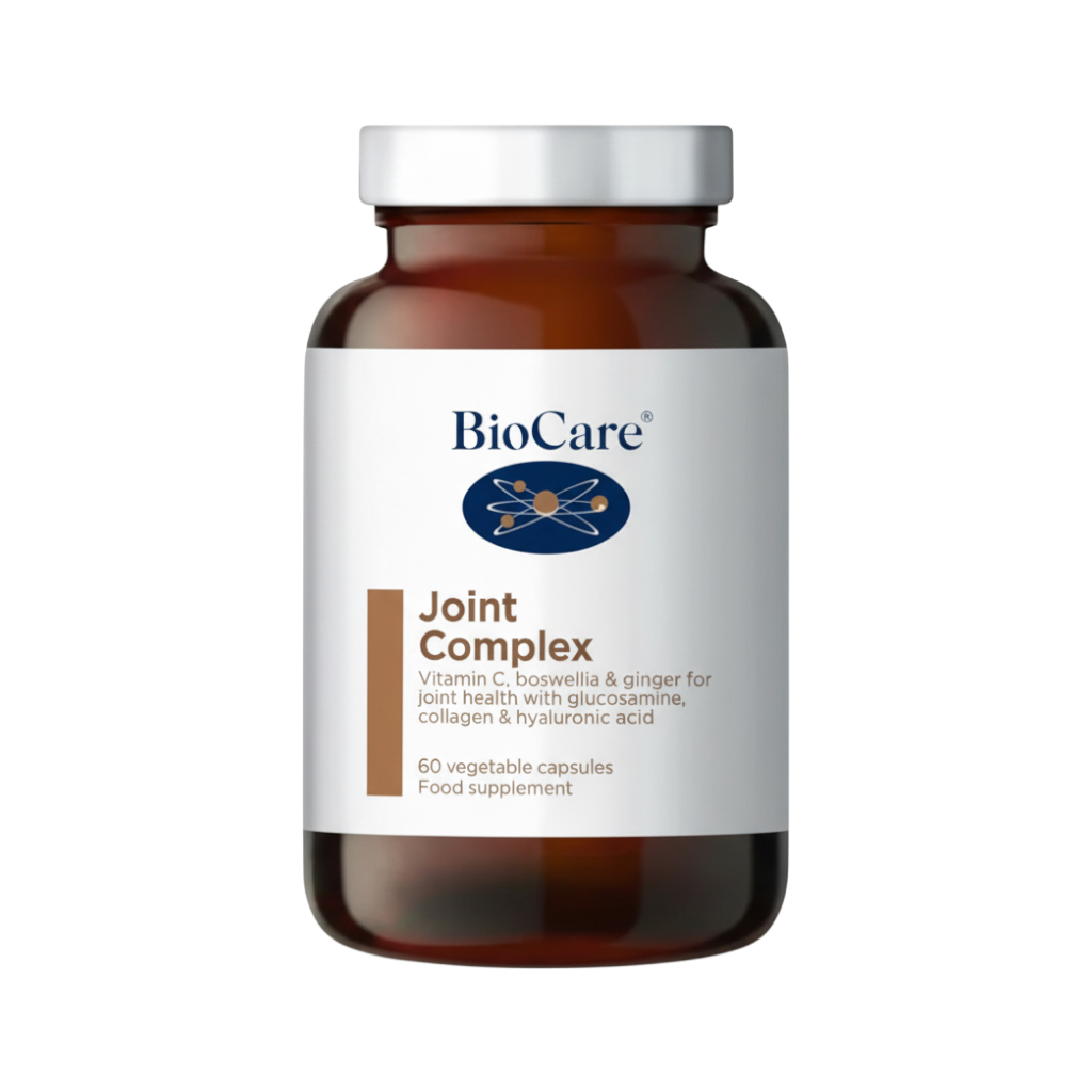 Biocare Joint Complex supplement bottle on a white background