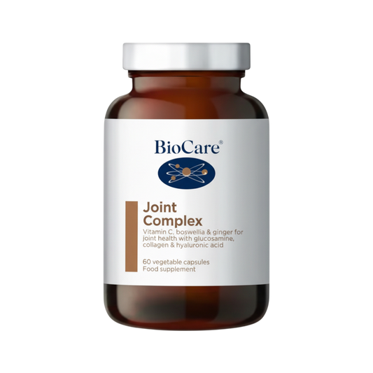 Biocare Joint Complex supplement bottle on a white background