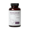 Brown supplement bottle labeled 'Primeadine' with a white label on a white background