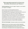 BioCare Quercetin Complex product label with German text on a white background