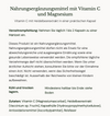 BioCare Vitamin C 500 product label with German text on a white background