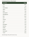 Ancient Brave Wild Collagen amino acid profile information in German